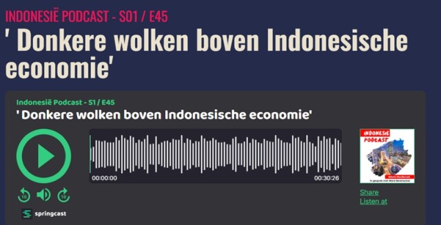 Indonesie podcast mei 2026